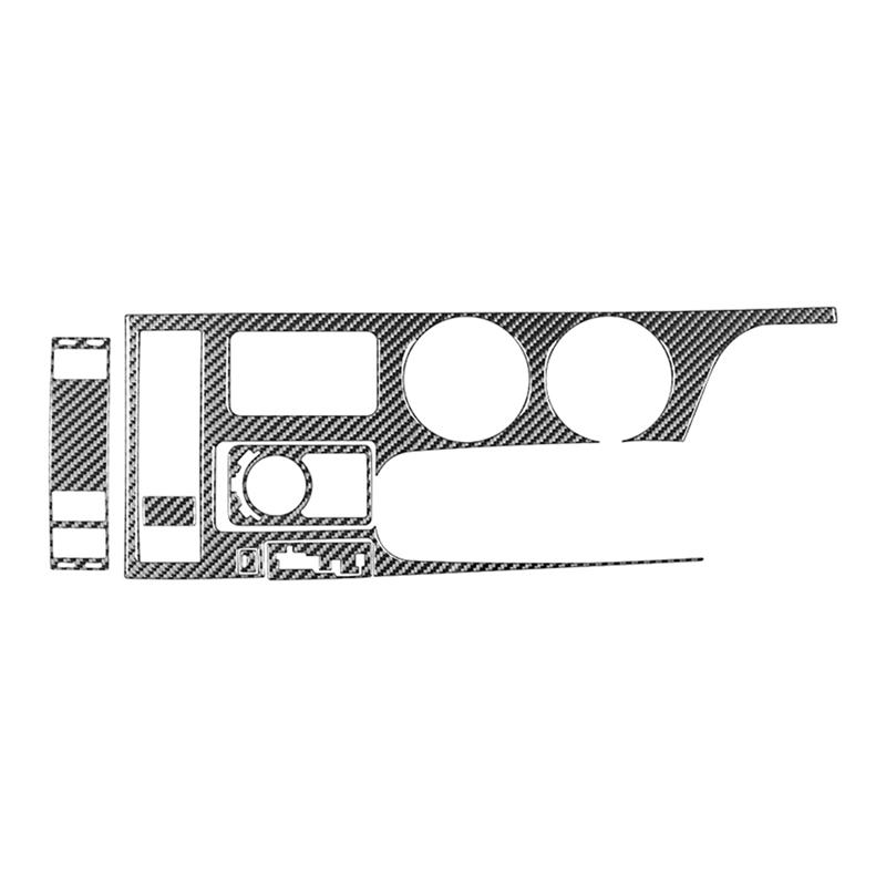 For Lexus Rc RC300 RC350 RC200T 2015- Carbon Fiber Trim Accessories Center Console Gear Shift Panel Cup Cover Carbon Fiber Pattern