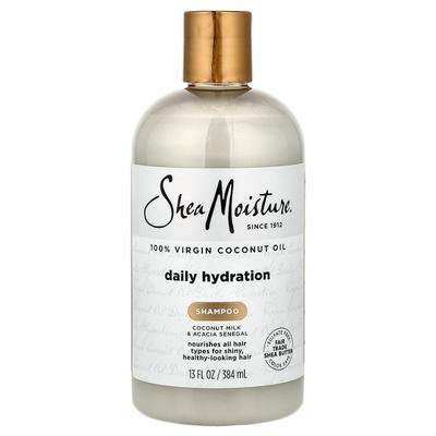 SheaMoisture Daily Hydration Shampoo with Coconut Milk & Acacia Senegal, 384ml (13 Fl Oz)