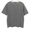 SAINT JAMES Made in France Border Pattern Short sleeve Boat neck T-shirt Women Used