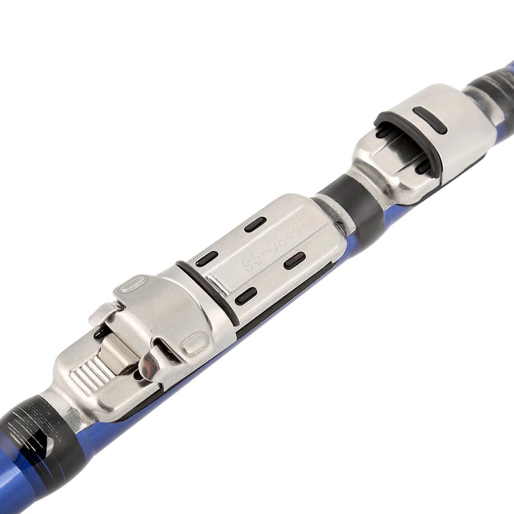 Mini Glass Fiber Telescopic Ultra light Casting Rock Sea Fishing Rod Pole (1.8m)