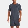 Under Armour Printed Sports Crew Neck Short Sleeve T-Shirt Men Tops Storm-Grey 1376785-044