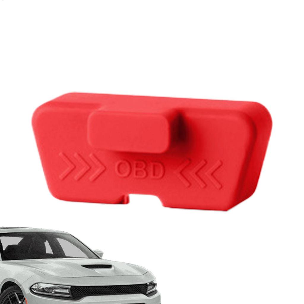 Car OBD2 Interface OBD Dust Cover Silicone Protective Sleeve DVR Diagnosis Clogging Caps Waterproof Silicone Cover For Most Cars