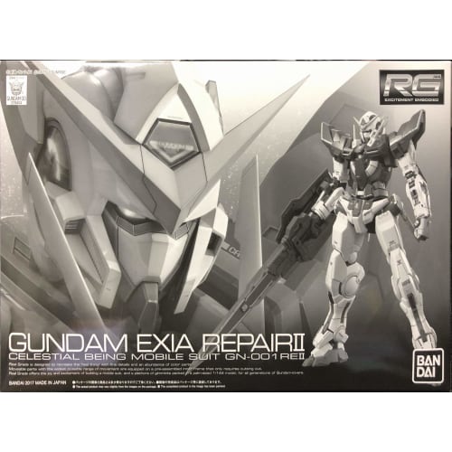 BANDAI RG 1/144 Gundam Exia Repair II Plastic Model (Hobby Online Shop Exclusive)