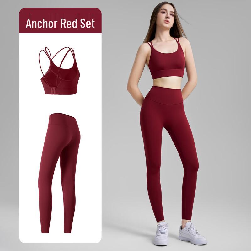 Ayub Women s Seamless Yoga Set M