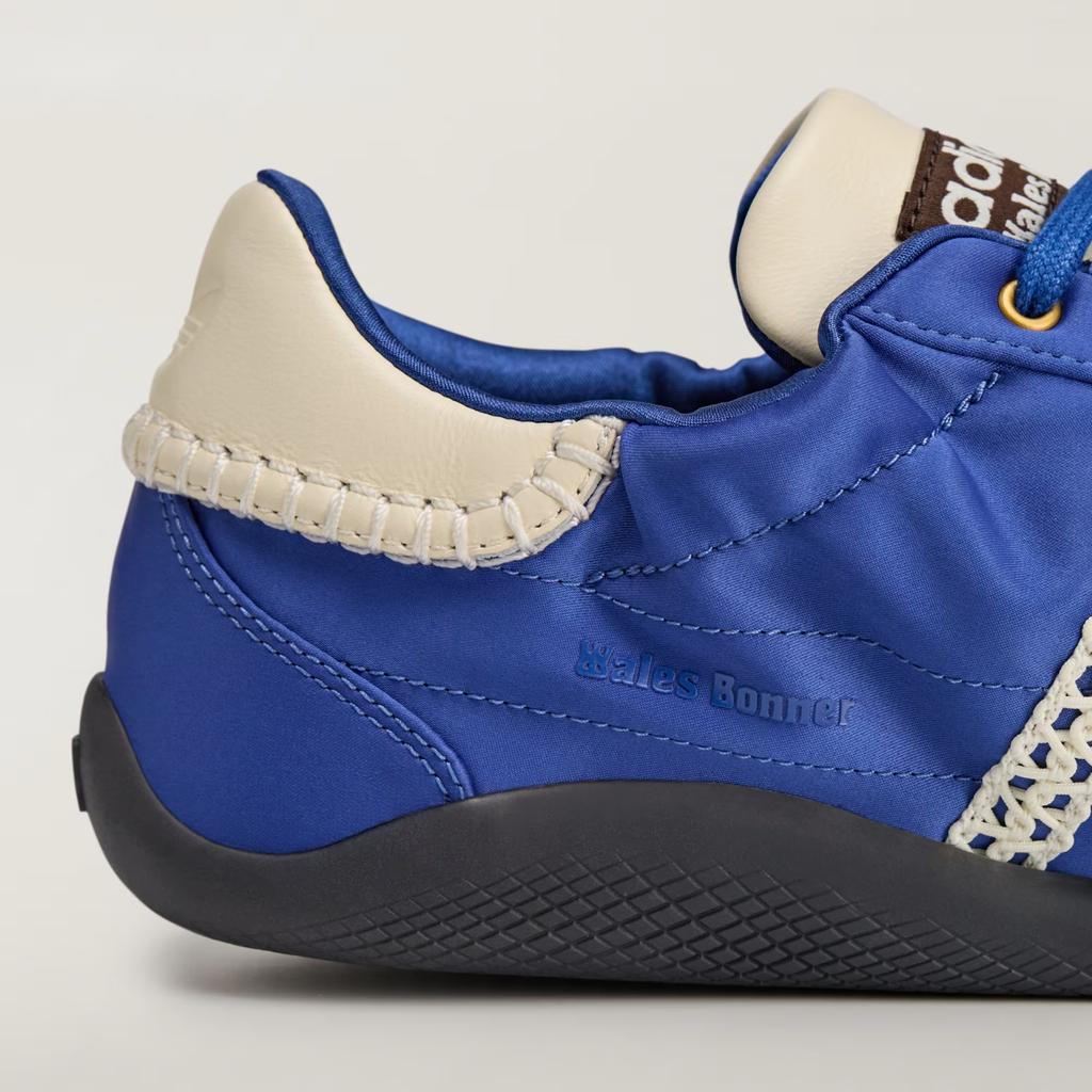 JR1774 Wales Bonner adidas Originals Karintha Low Satin Blue (Men's)