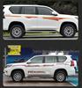 Toyota Prado 10-22 Models Car Body Color Stripe Decal Waistline Sticker.