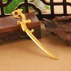 Antique hair accessories new hair fork high-end Hanfu accessories high-end jewelry hollow dragon geometric auspicious cloud hairpin