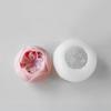 3D Rose Flower Ball Candle Silicone Mold DIY Flower Soap Gypsum Craft Clay Mold Valentine's Day Gift Chocolate Cake Baking Mold