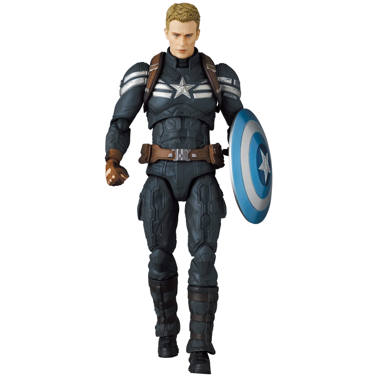 

MAFEX No.202 КАПИТАН АМЕРИКА Костюм-невидимка Капитана Америки Высота примерно. 160 мм немасштабированная окрашенная фигурка