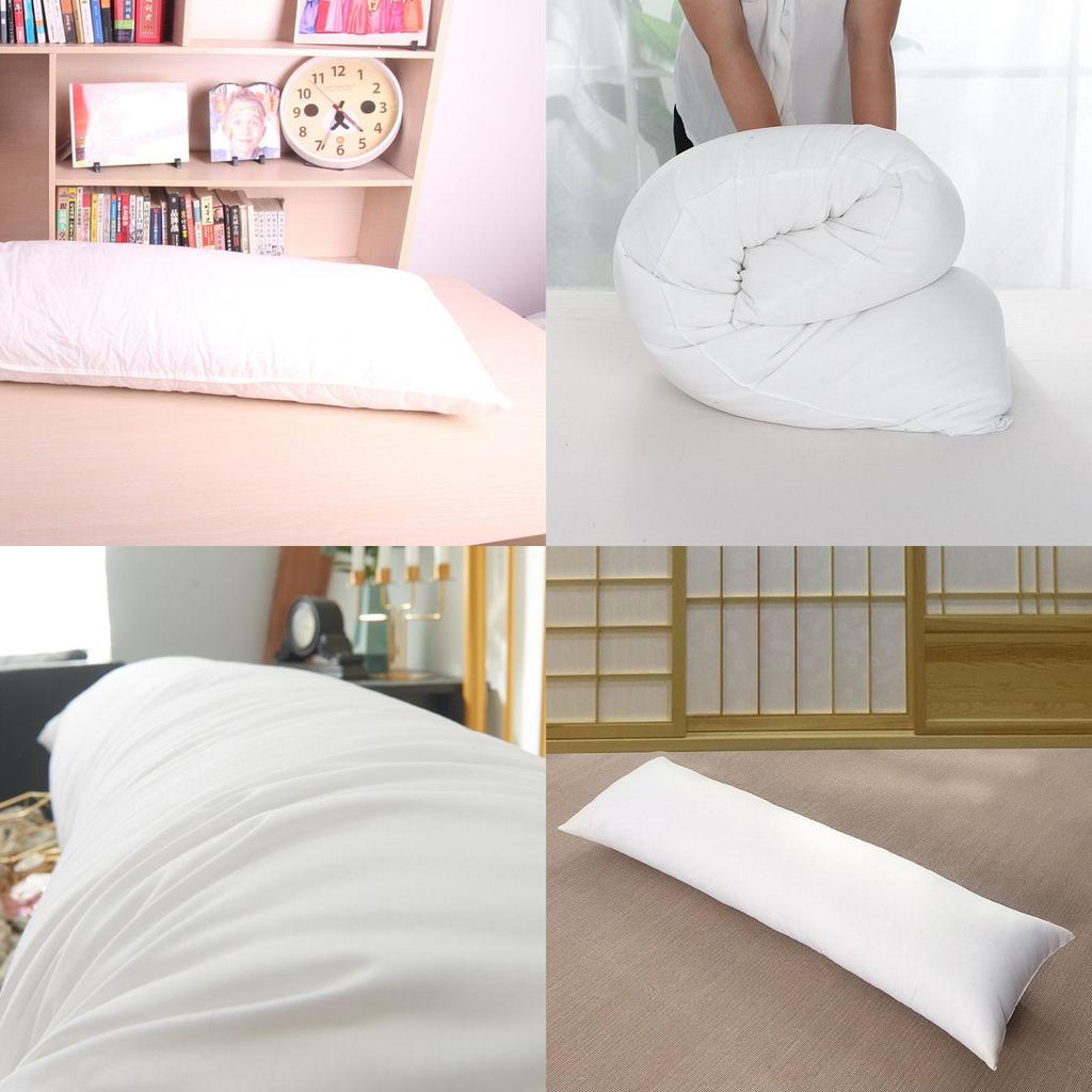 Luxuriously Soft 150 X 50cm Anime Dakimakura Hugging Long Pillow Inner Body Cushion In White