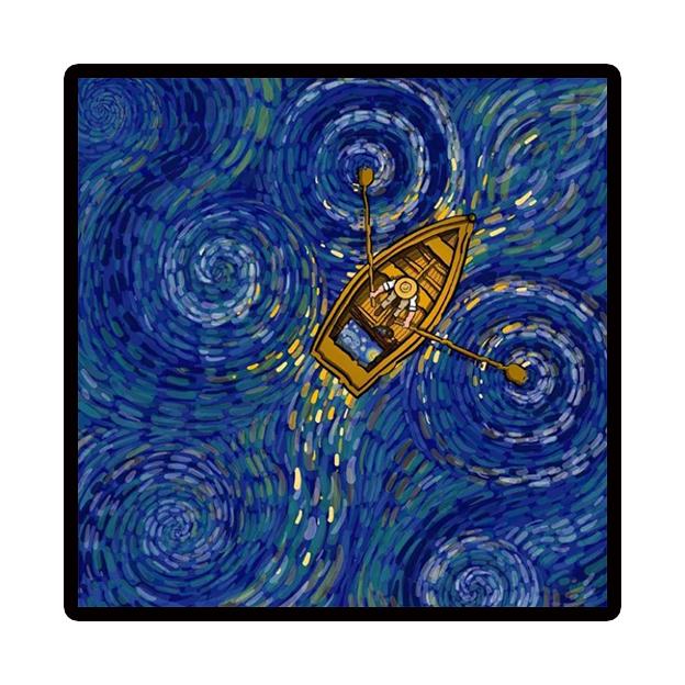 Starry Night by Vincent Van Gogh Famous Artist Art Posters and Prints Abstract Wall Picture Canvas Oil Painting Home Decoration