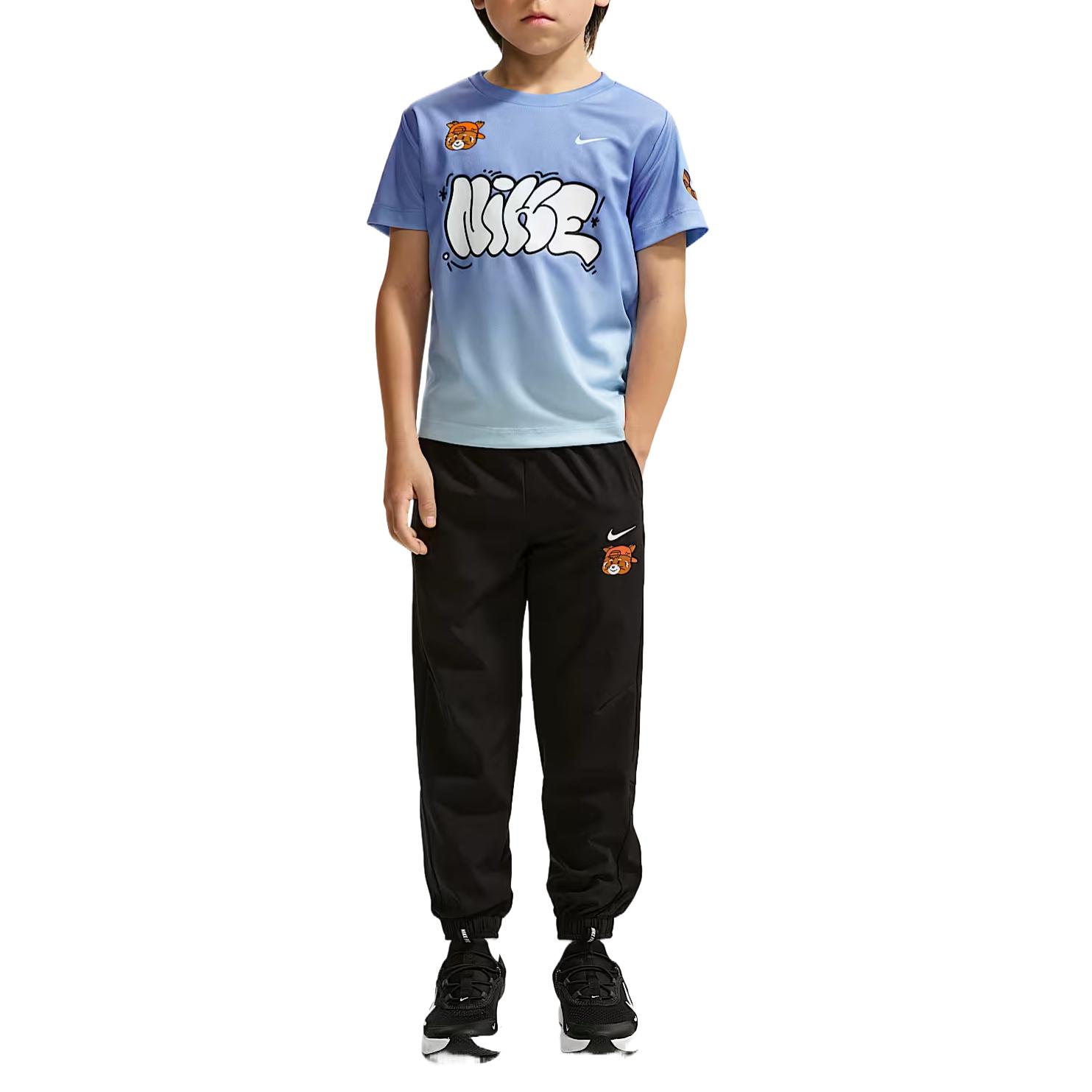 Nike Quick Dry T Shirts Dri Fit Kids  JA0960-100 4