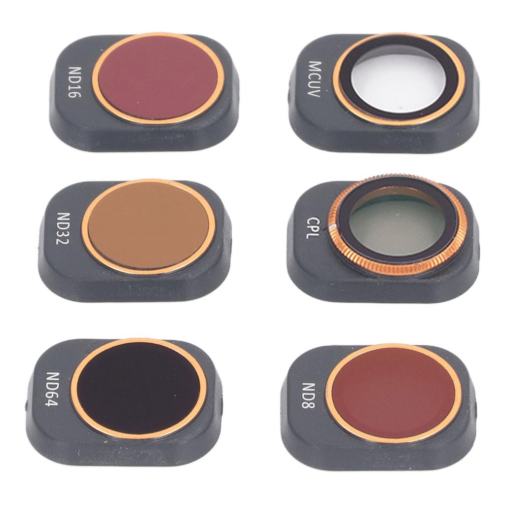 6 Stück ND16 CPL Filter Zubehör Klare Abbildung Mehrschichtige Beschichtung Objektivfilter für Mini 4 Pro Drohne