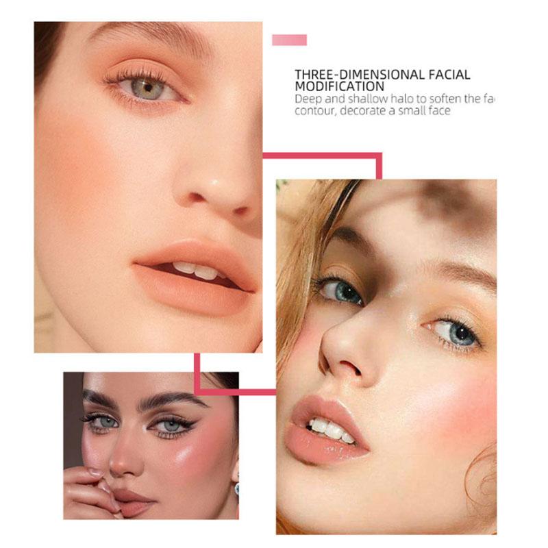 Long-lasting Matte Smooth Liquid Blush 8 Colors with Natural Color Enhancement