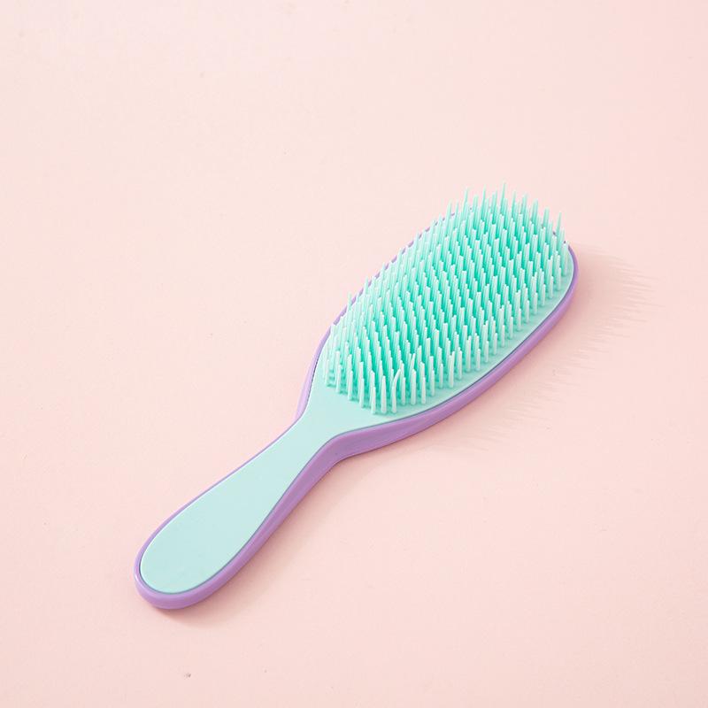 Модная расческа, ручная расческа, портативная расческа для волос, массажная расческа зелёный