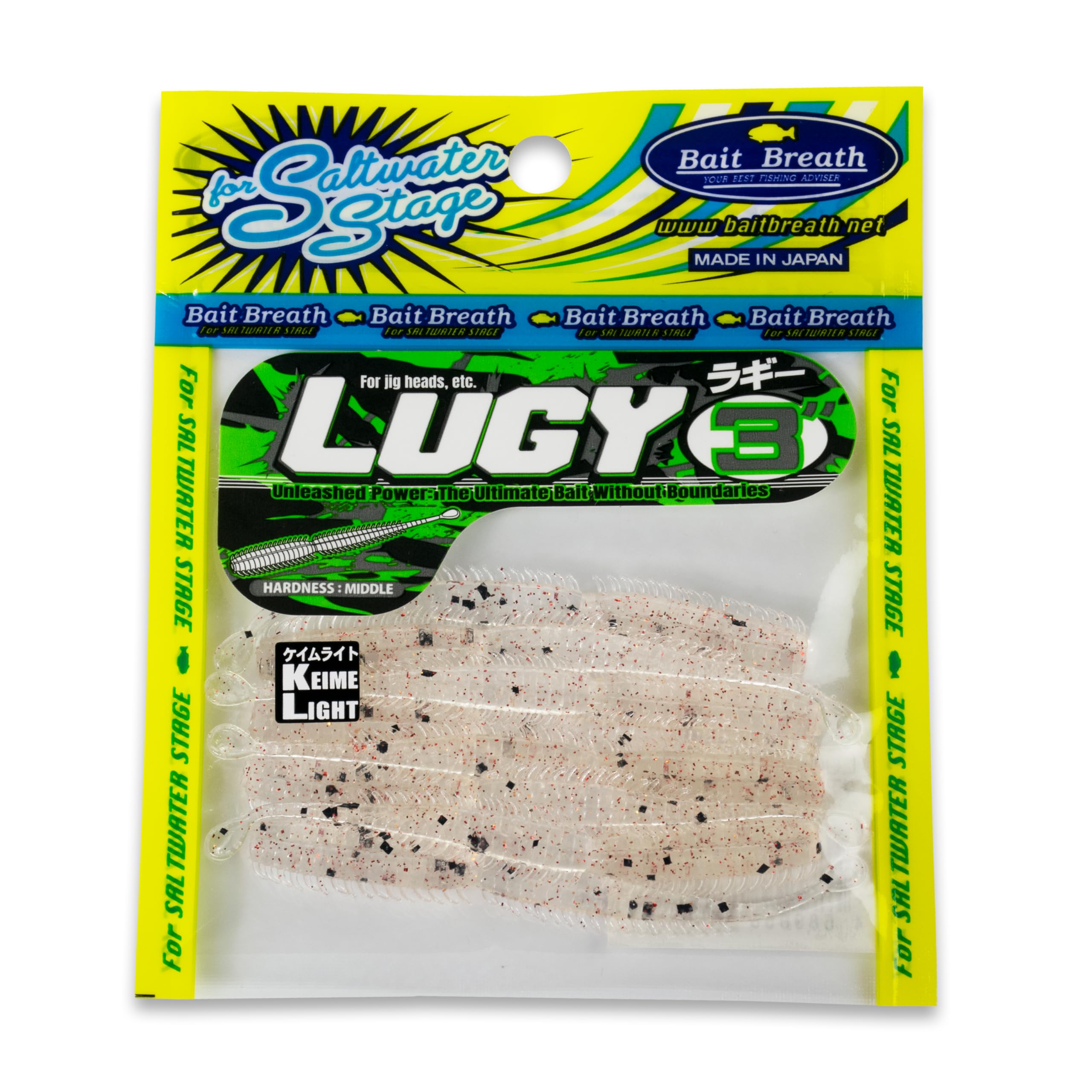 Bait Breath LUGY 3 inch S452 Real Shrimp/Keim Light 3 inches