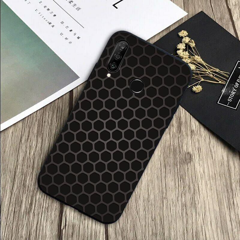 Carbon Fibre Futuristic Neon For Huawei Nova 5T 9 10 SE 7i 8i 11i 12i Y73 Y90 Y70 Y72 Y61 Y91 P60 Pro P40 P30 Lite Case