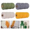 Macrame Cord Gift Wrapping Decorative Projects Handmade Macrame Rope(3mm×100m)