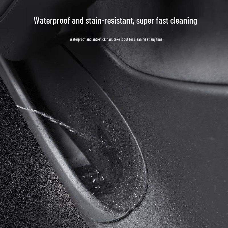 Fits Tesla Refreshed Six-Seater Model Y: All-Inclusive Door Sill and Side Storage Box