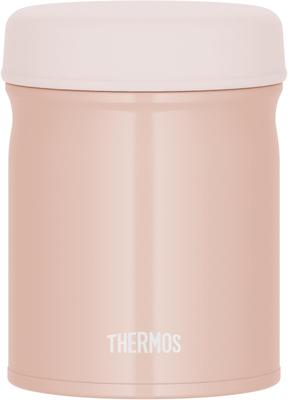 Thermos Vacuum Insulated Soup Beige All Parts Dishwasher Keeps Food Hot or Easy To Round Mouth Design for a Comfortable Drinking BEP Dishwasher-Safe