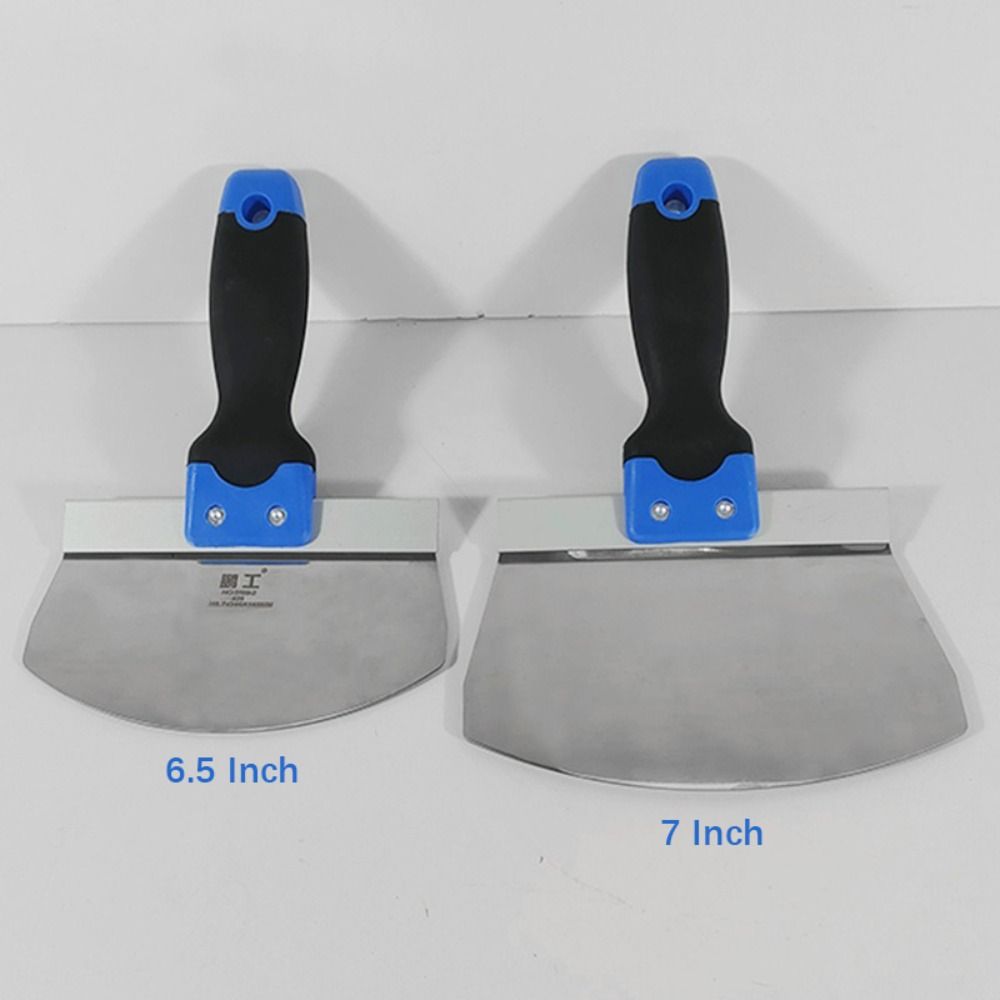 Stainless Steel Paint Scraper 6.5/7 Inch Multi-Purpose Scraper Putty Knife  Wallpaper Removal