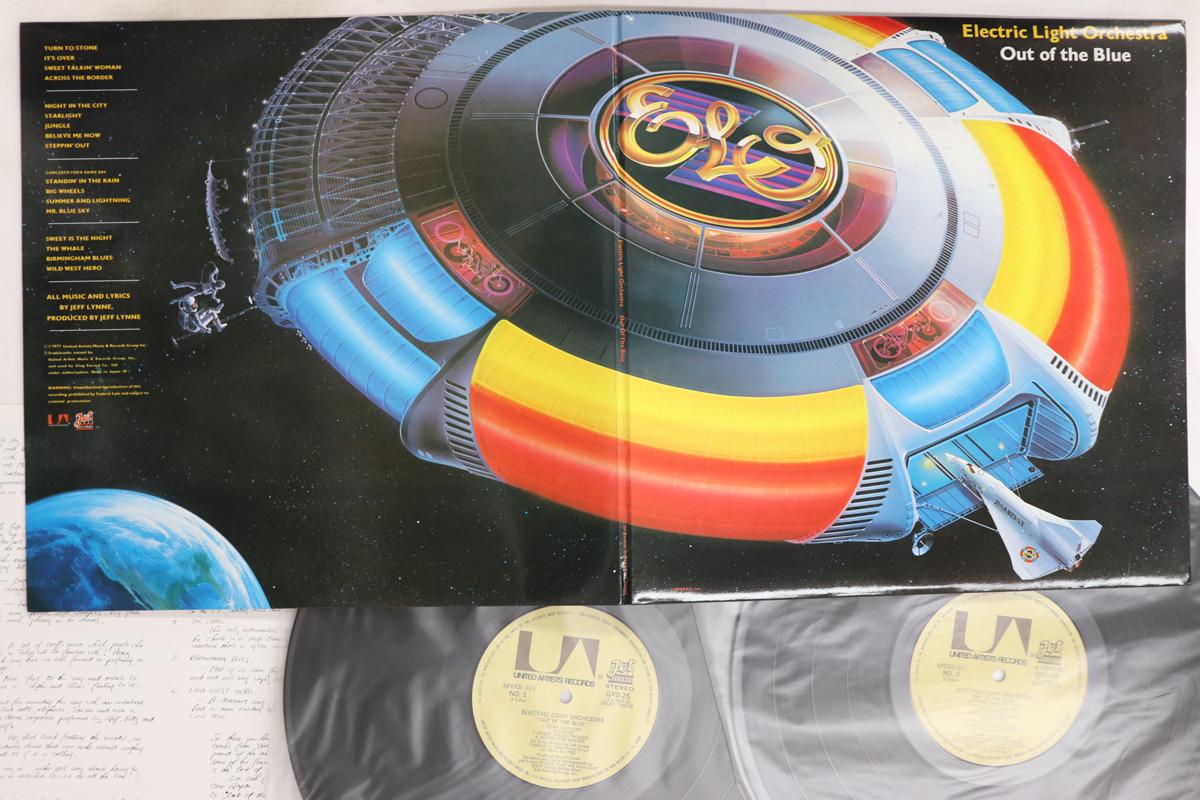 

LP Record ELECTRIC LIGHT ORCHESTRA - Out Of The Blue GXG2526 UNITED ARTISTS 1977 Japan Rock Used