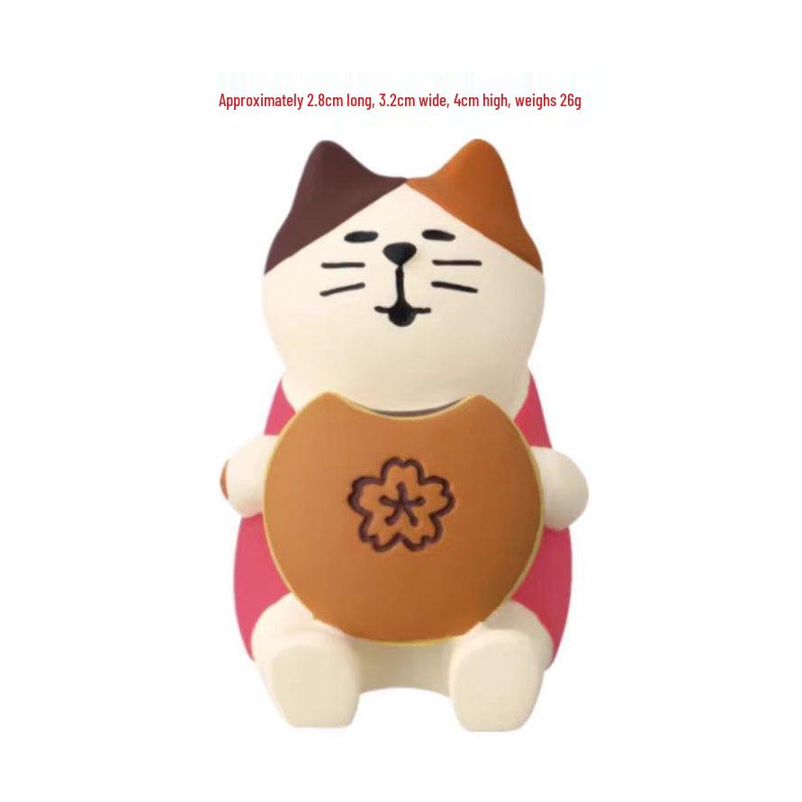 Cherry Blossom Resin Ornaments - Creative Handicrafts & Decorative Toys Blind Box Accessories