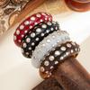 Punk Style Resin Geometric Bracelet Vintage Bracelet Ring Set Fashion Open Bangle  Daily