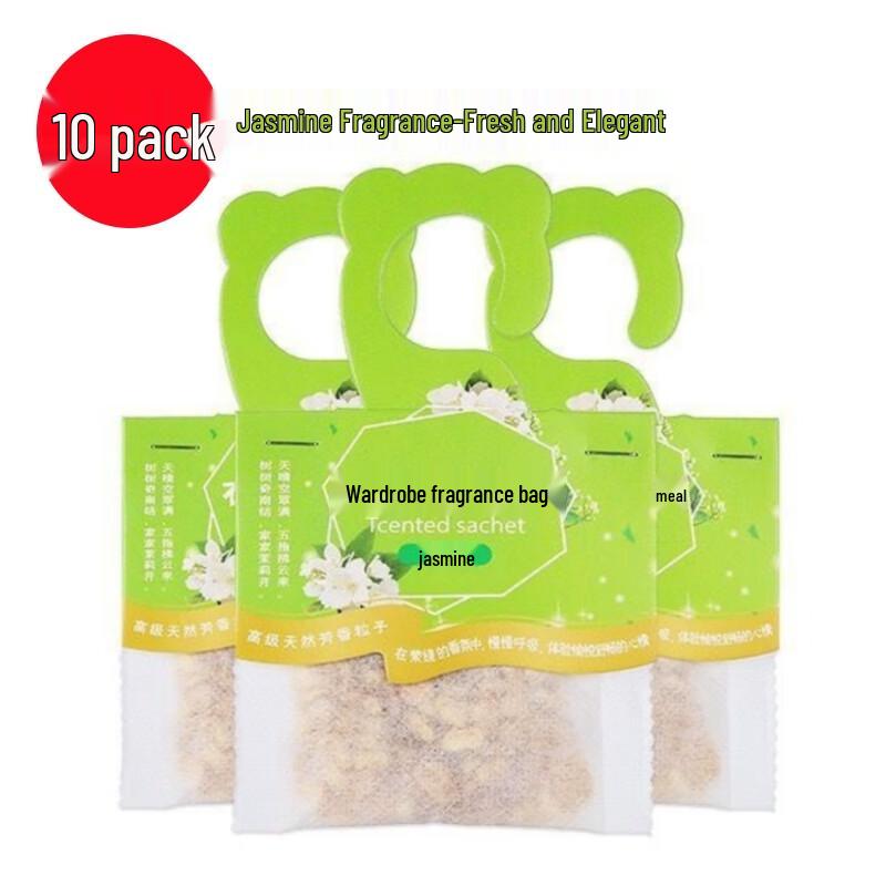 Wardrobe Scented Sachets with Mildew & Insect Repellent - 10-Pack