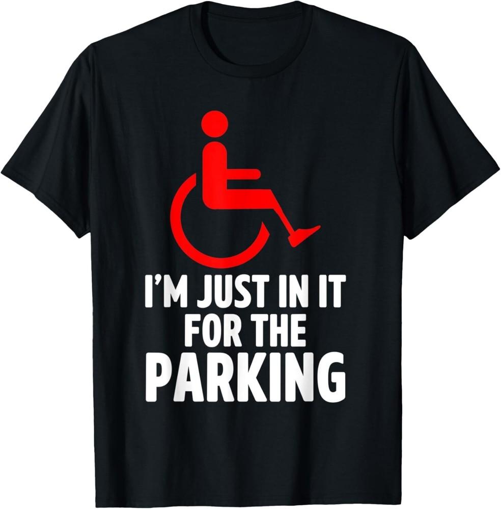 

Amputee Humor Parking Leg Arm Funny Recovery Gift Unisex T-Shirt XL