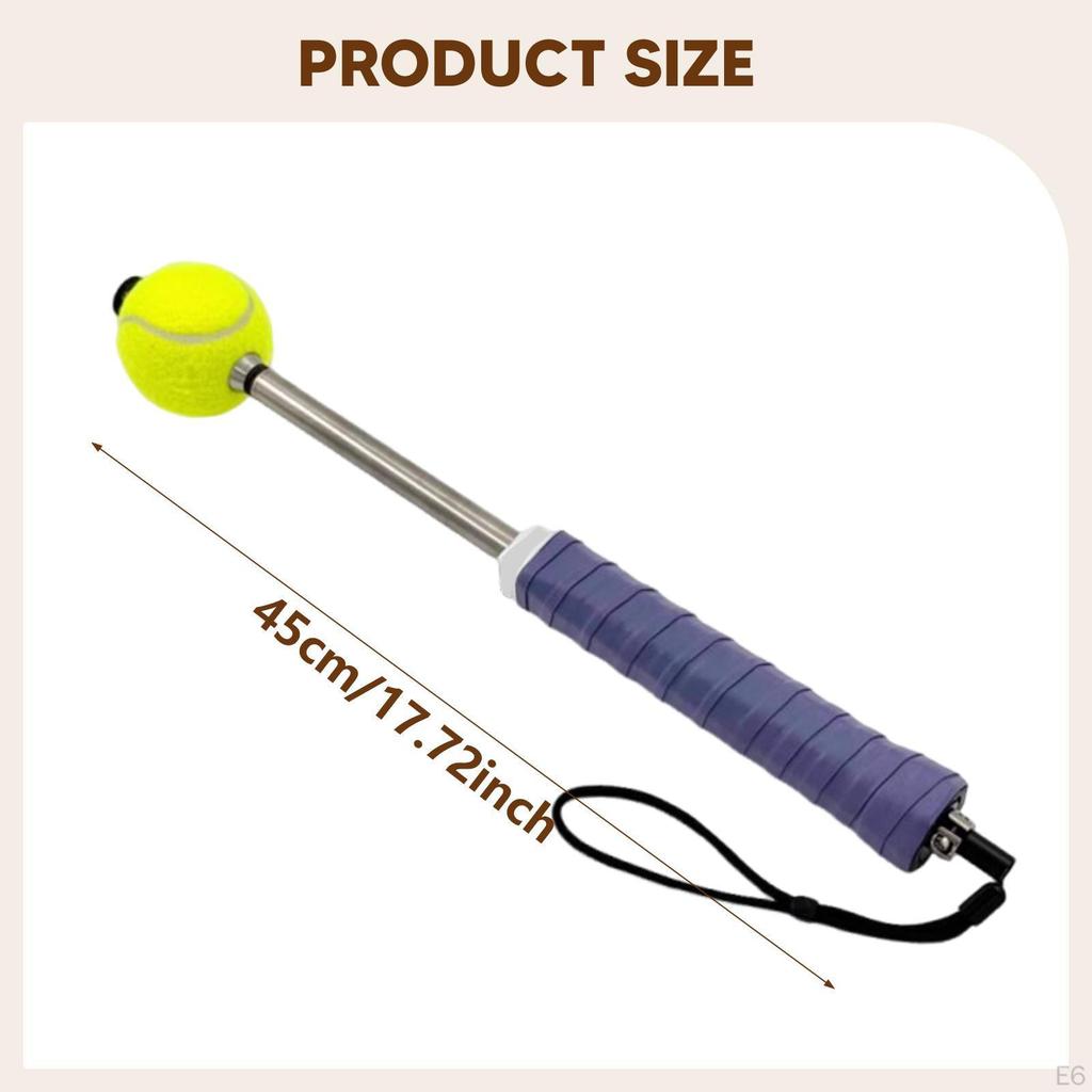 Tennis Serve Training Adjustable Aid with Sound Hitting Feedback Tool for Kids Adults Speed