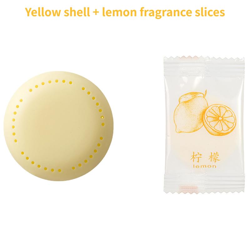 Solid Round Fresher Deodorant for Bathroom, Bedroom, Wardrobe, Car, and Home with Lasting Aromatherapy Fragrance
