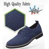 Dress Oxford Shoes Classic Lace Up Casual Suede Leather Velvet Low Top Business Long 40 Feet Length [Asifn] Men's Shoes, Brown, 25.0cm"
