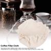 10pcs Cotton Cloth Coffee Filters Reusable Coffee Cloth Replacement Filters for Siphon Pot