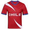 American Cup Chile Football Jersey Popular Short Sleeve Soccer Top