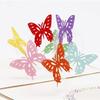 3D Creative Rainbow Butterfly Invitation Card Birthday Gift Party Supplies