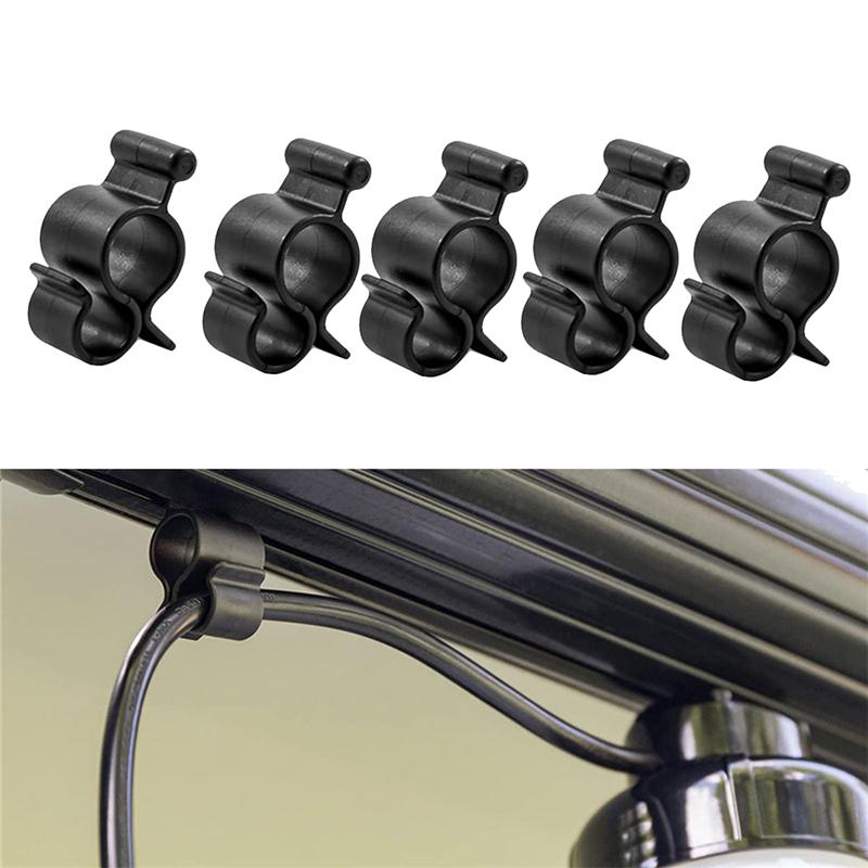 

Classy-20Pcs Camping RV Awning Hook Clips Light Rope Clamp RV Traveling Tent Clip Light Hanger Awning Lights Decor белый