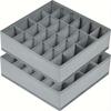 1pc Fabric Storage Box with 24 Compartments - Foldable Stackable Organizer for Socks Ties Underwear Space-Saving Drawer Divider