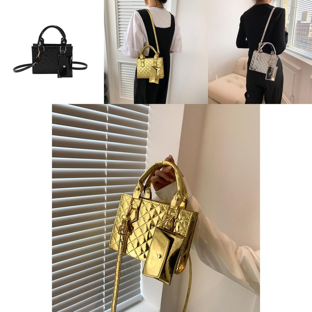 Trendy Shoulder Handbag Stylish Square Bag With Spacious Design For Daily Use