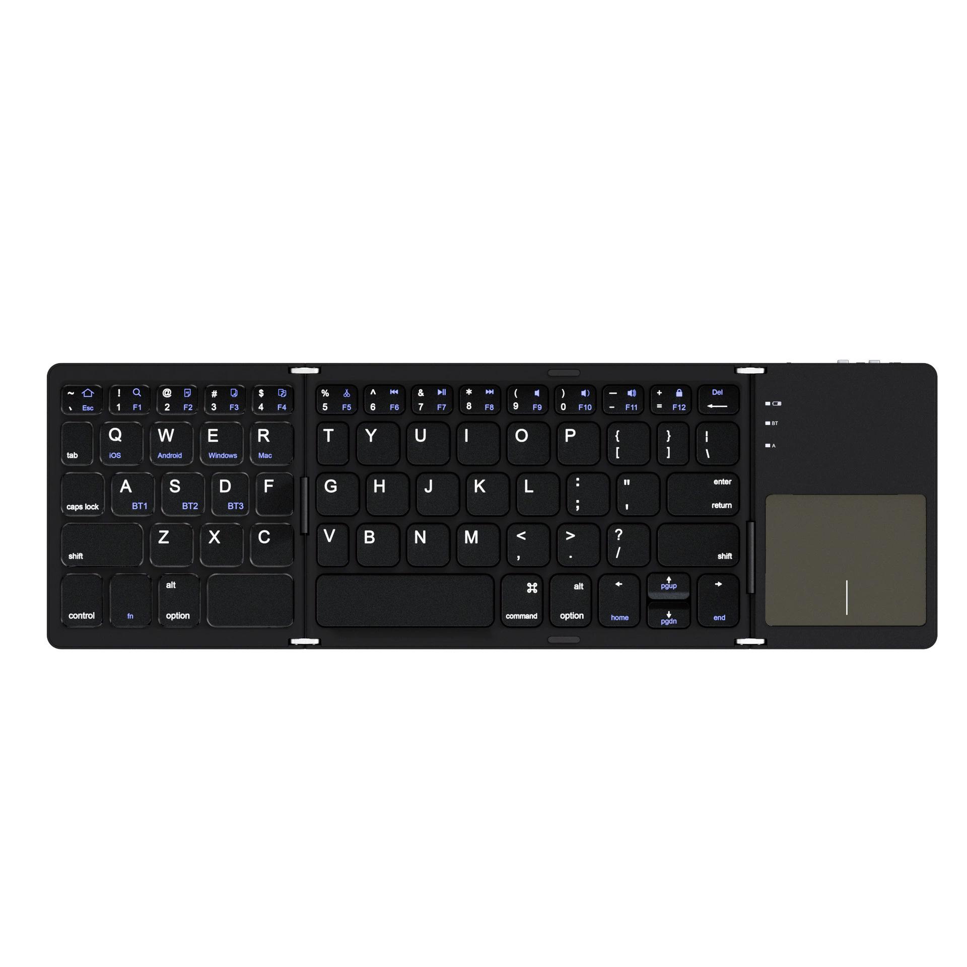 

Portable Folding Bluetooth Keyboard for Tablet and Office Use - Model B033