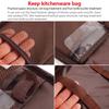 Outdoor Camping Cookware Container Bag Cooking Utensil Organizer Kitchen Ware Storage Bag Portable Travel Bbq Tableware Pouch