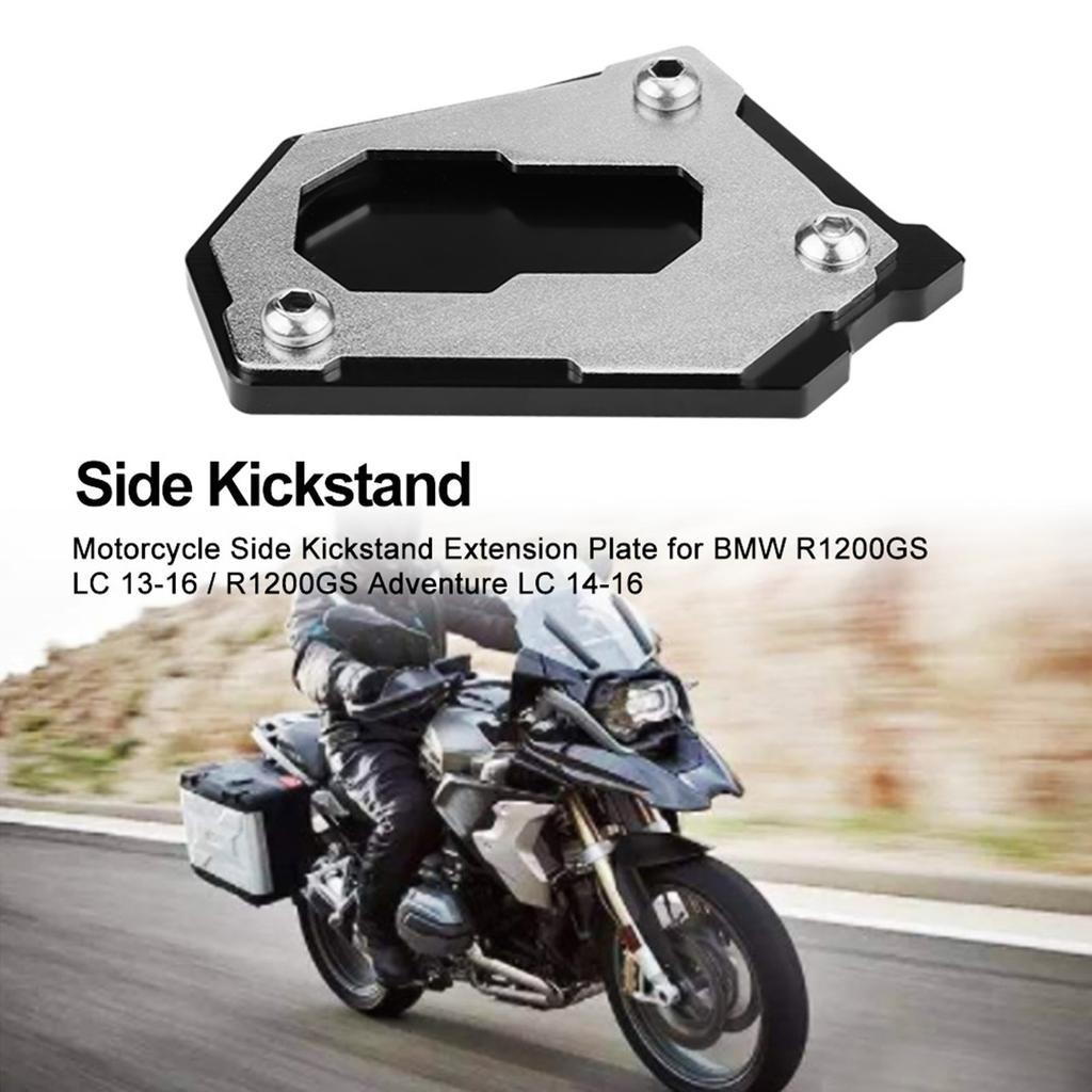 Motorcykel Sidostöd Förlängningsplatta för R1200GS LC 13‑16   R1200GS Adventure LC 14‑16