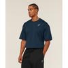 Gymshark CresT Oversized T shirT Gs Navy A4c5a Ub9p