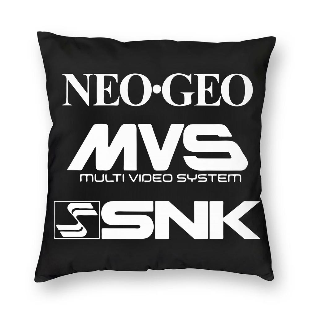 Neo Geo Arcade Pillowcase Double-Sided Printing Polyester Cushion Cover Decor Pillow Case Cover Home Zipper 45X45Cm