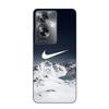Phone Case - MANIACASE - Oppo A79 5G - TPU Silicone - Soft - Nike Logo Mountain Fly