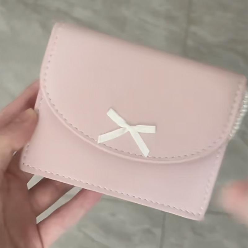 

Простые сумки через плечо с клапаном-бантом для женщин, портативные кожаные портмоне, женские квадратные сумки с жемчужным цепочным ремешком