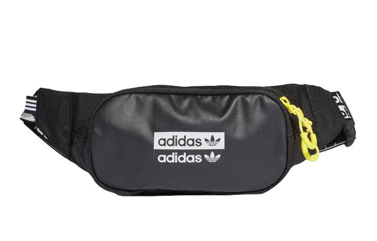 Adidas Originals Polyester Fanny Pack Sling Bag Crossbody Bag Unisex Black FM1296