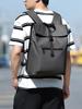 Cross-Border USB Charging Men's Laptop Backpack - Large Capacity and Casual Business Style