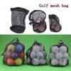 Net Nylon Carrying Bag 16/32/56 Ball Golf Mesh Bag Golf Ball Bags Golf Storege Bag Drawstring Pouch