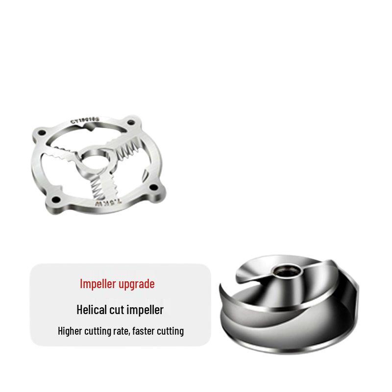 220V Kupfer Klärgruben-Schneidpumpe für Toiletten, Abwasser, Schlamm und Wasser - Ideal für den Hausgebrauch und die Landwirtschaft